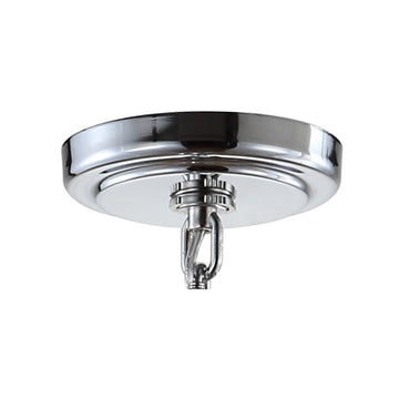 Laura 23" Crystal/Metal LED Chandelier - JONATHAN Y